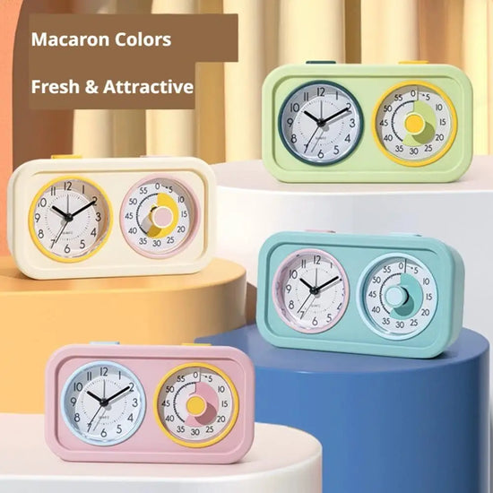 Dual Screen Study Timer Clock