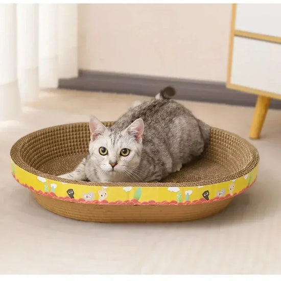 Cat Corrugated Scratching Board