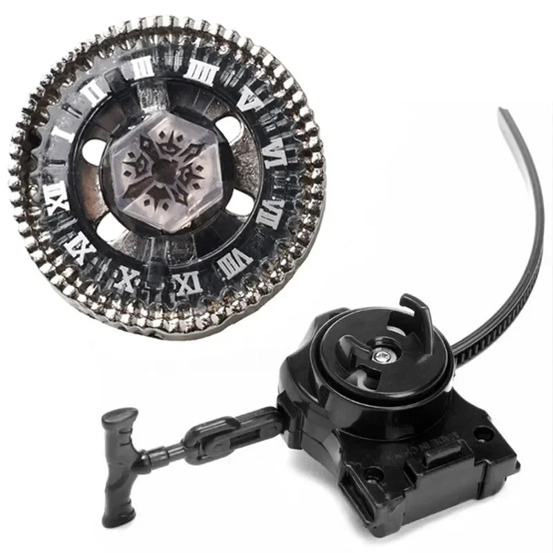 Beyx Burs Metal Fusion Blayblade Galaxy Pegasis Fury Master 4D Gyroscope System with Piano Launcher Toys for Kids