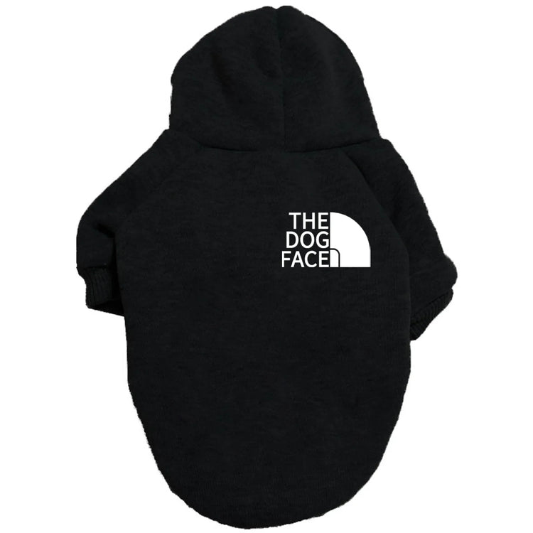 Warm dog hoodie for small and large dogs