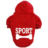 Adidog hoodie trendy pet fashion outfit