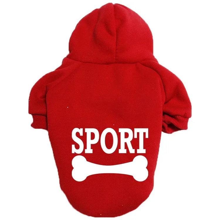 Adidog hoodie trendy pet fashion outfit