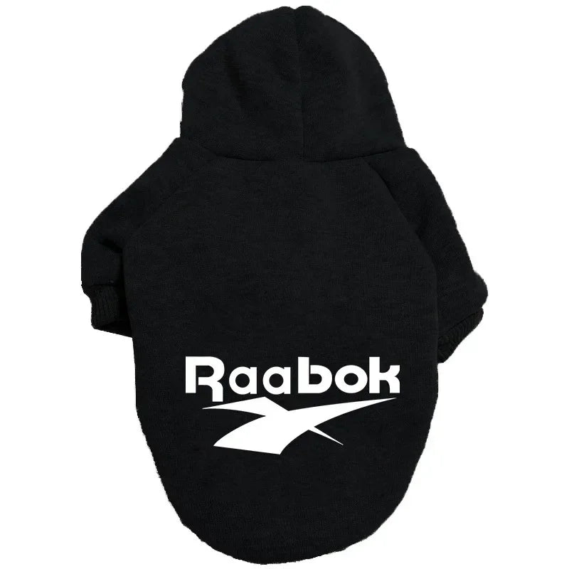 Dog fleece hoodie for warmth and style