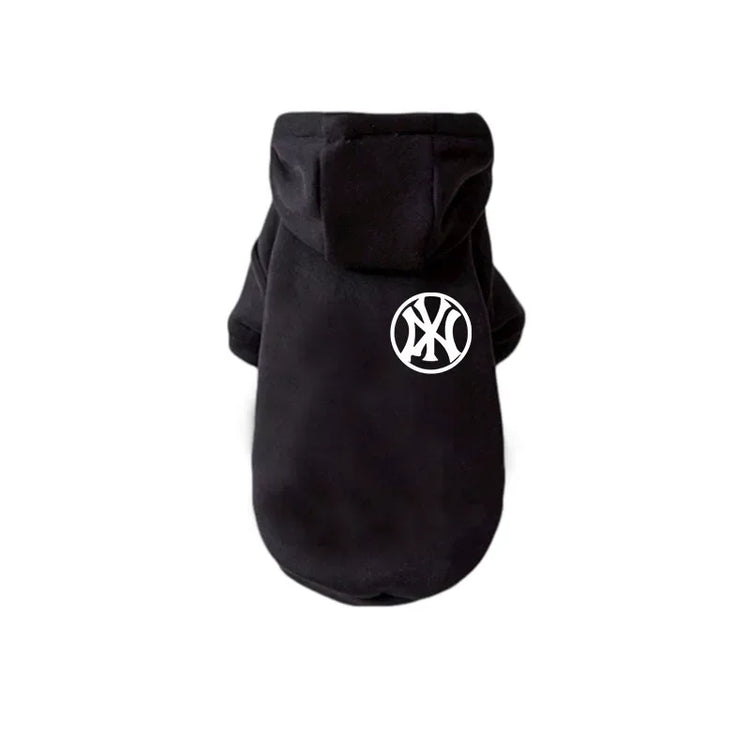 Dog fleece hoodie for warmth and style