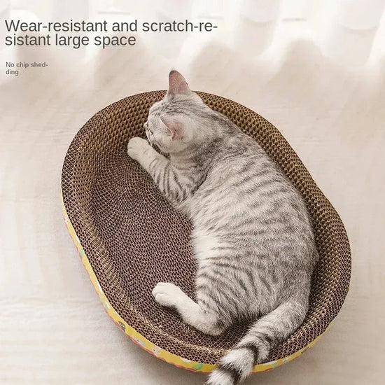 Cat Corrugated Scratching Board