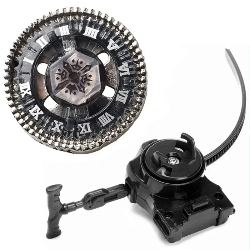 Beyx Burs Metal Fusion Blayblade Galaxy Pegasis Fury Master 4D Gyroscope System with Piano Launcher Toys for Kids